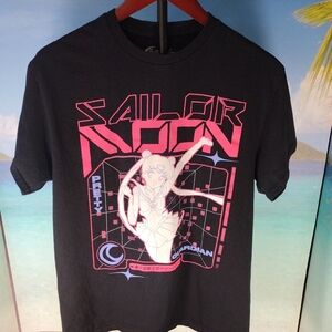 Hybrid Apparel Sailor Moon Black T-Shirt MD